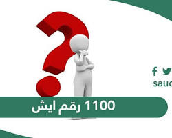 صورة الاتصال بخدمة العملاء على الرقم 1100
