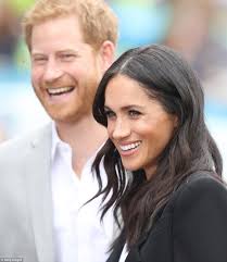 Prince Harry and Meghan arrive to meet Irish leader Michael Higgins