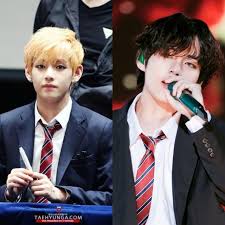 Netizens Impressed By Bts V S 5 Year Glow Up Bts Photo Bts V Bts