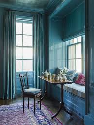 The latex type of paint is used most often since it has less odor, dries semi gloss paint is highly used in areas such as children's bedrooms, hallways, kitchens, laundry rooms and bathrooms. Marie Flanigan Interiors