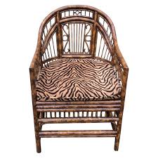 Vintage Brighton Bamboo Arm Chairs At 1stdibs