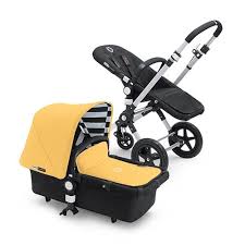 Bugaboo S Jazz Up Summer Canopy Yellow With Black White Stripes Bugaboo Cameleon Bugaboo Stroller Best Baby Strollers