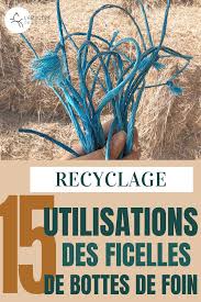 que faire avec la corde de balle de paille bottes de paille paille ficelle