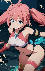 Milim Nava - NSFW AI Character - 👩‍🦰 Female, 📺 Anime, 🎬 Scenario, 🙇  Submissive, 🔥 NSFW