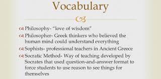 It's like the trivia that plays before the movie starts at the theater, but waaaaaaay longer. Philosophy Vocabulary Test Trivia Quiz Proprofs Quiz