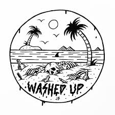 Ver Esta Foto Do Instagram De Jamiebrowneart 2 025 Curtidas Retro Surf Art Skull Art Surf Drawing