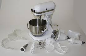 Kitchenaid heavy duty mixer accessories. Kitchen Aid Heavy Duty Mixer With Accessories Merrill S Auction Appraisals Estate Sales Vermont New England Art Guns Jewelry