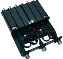 VHF 6-pole duplexer, 130-150MHz, insertion loss 1.0 dB, 50 ...