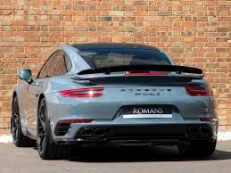 Porsche offered carbon fibre wheels for the 911 turbo s exclusive series. 2018 Used Porsche 911 Turbo S Pdk Graphite Blue Metallic