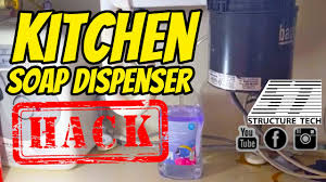 Kitchen Soap Dispenser Hack Youtube I took this opportunity to get rid of a lot of cleaning supplies that we had duplicates of, or.