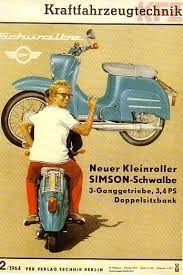simson schwalbe kr 51 reklame simson schwalbe simson schwalbe