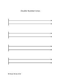 Double Number Lines Reproducible Docx Double Numbers Number Line Eureka Math