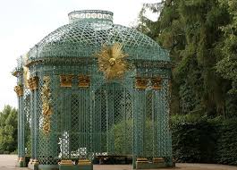 Potsdam Sanssouci Linker Gitterpavillon L H Trellised Gazebo Berlijn Duitsland
