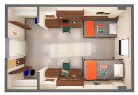 Room Accommodations Residential Life And Housing University Of Dorm Layout Dorm Room Layouts Room Layout
