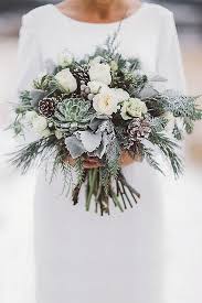 Neutral Winter Wedding Bouquet With Succulents Winter Wedding Bouquet Winter Bouquet Winter Wedding Flowers