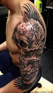 Here is another 3d half sleeve tattoo design in the style of a star on this guy. 25 Half Sleeve Tattoo Designs For Men Feed Inspiration Half Sleeve Tattoos For Guys Half Sleeve Tattoos Designs Tattoo Sleeve Designs
