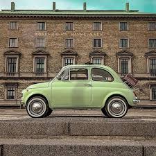 Image result for Green 1960 Fiat
