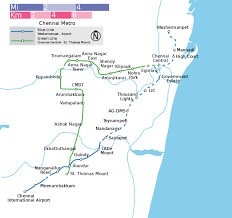 green line chennai metro wikipedia