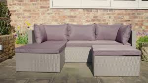 This anthracite rattan effect corner sofa complete with matching footstool is super stylish and exceptionally comfy allowing you to sit outside and enjoy the sun while feeling as. Anthracite Rattan Sofa With Cover Aldi Uk