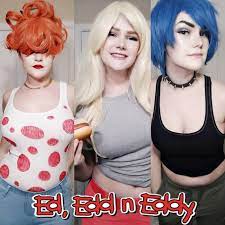 The blue haired kanker rushed through the hallway as fast as she could without actually running, she didn't want any complaints and risked being kicked out. Ed Edd N Eddy Cosplay Kanker Sisters 9gag