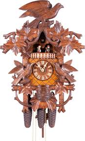 Cuckoo Clock Carved Style 8 Day Movement 52cm by Rombach & Haas | Cuckoo -Palace
