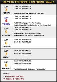 But remember, you have to pay money to play powerball, which. Your Pch Schedule New Sweepstakes For July