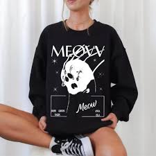 Retro Meovv Kpop Sweatshirt, Meow Single Shirt, Meovv Members Sooin, Gawon,  Anna, Narin, Ella