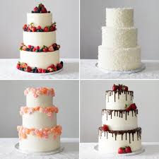 4 Easy Ways To Diy A Wedding Cake Diy Wedding Cake Simple Wedding Cake Cake