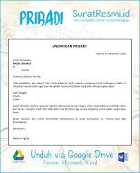 Terdapat berbagai surat dinas yang dapat dibuat. 10 Contoh Surat Undangan Pribadi Resmi Dan Perusahaan Terlengkap Suratresmi Id