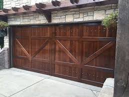 If you were searching for a garage door near me, look no further. Gabriel Design 9 X 8 Barn Style Custom Mahagoni Holz Garagentor Ebay