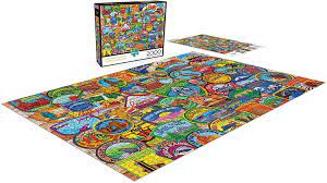 This collage of colorful patches features all of the united states' protected national parks. Buffalo Games National Park Badges 2000 Piece Jigsaw Puzzle Walmart Com Walmart Com