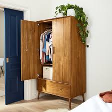 Wardrobe armoires for small spaces. Mid Century Armoire