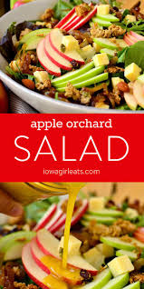 Apple Orchard Salad With Maple Dijon Vinaigrette Iowa Girl Eats Recipe Salad Recipes Iowa Girl Eats Eat