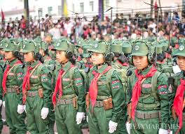 Ap archive 7.686 views1 year ago. Wa Behaved Like Rival Military At Parade Tatmadaw Says The Myanmar Times