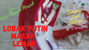 Check spelling or type a new query. Sayur Lemak Lobak Putih Youtube
