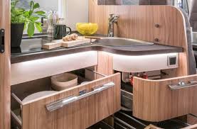 Granite sinks in darker tones of black and brown become an instant focal point. Hymer Exsis T At A Glance Hymer Motorhome