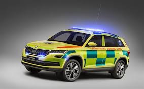 Download Wallpapers Skoda Kodiaq 2017 Ambulance Special Cars Skoda Besthqwallpapers Com Skoda Kodiaq Skoda Ambulance