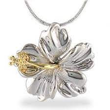 Hibiscus Slide Jewelry Glittery Jewelry Black Gold Jewelry