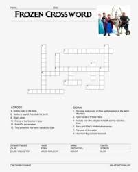 These are fun for children and adults. Transparent Puzzle Template Png Disney Frozen Crossword Puzzle Png Download Transparent Png Image Pngitem
