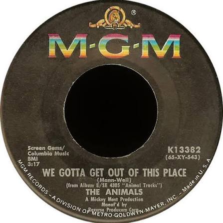 Bruce Springsteen Lyrics: WE GOTTA GET OUT OF THIS PLACE [Original The  Animals version]