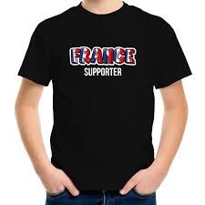Mooi shirt voor een echte frankrijk ek/ wk supporter. Zwart T Shirt France Frankrijk Supporter Ek Wk Voor Kinderen Fun En Feest Megastore Alkmaar