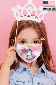 Unicorn Face Mask Child Mask Face Mask Protective Mask Etsy In 2020 Face Mask Face Unicorn Face