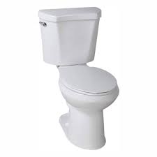 Glacier Bay 2 Piece 1 28 Gpf High Efficiency Single Flush Elongated Toilet In White N2428e The Home Depot
