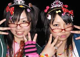 Japanska Cosplay Anime-tecken Redaktionell Bild