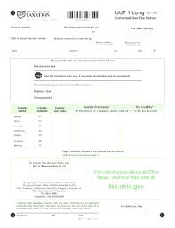 Ohio Uut 1 Fill Online Printable Fillable Blank Pdffiller