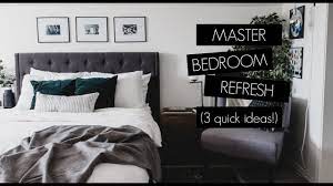 47 modern bedrooms you'll want to stay in forever. Master Bedroom Refresh 3 Quick Changes To Update Your Bedroom Youtube