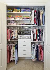 Here are nine handsome storage ideas that bring neatness to a room without. 32 Smart Storage Ideas To Improve Closet Organization And Maximize Small Spaces Smart Closet Toddler Closet Organization Simple Closet