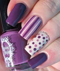 20 Great Nail Art Ideas Just For You Nail Zoned Nail Art For Girls Fashion Nails Purple Nail Art