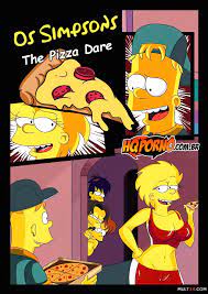 OS Simpsons 2 - The Pizza Dare porn comic - the best cartoon porn comics,  Rule 34 | MULT34