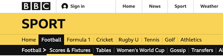 Scores Fixtures Football Bbc Sport Football Fixtures Football Bbc Sport